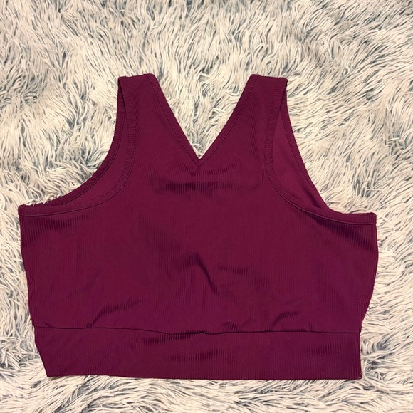 Torrid TRU Performance Rib Ruched Active Sports bra - Picture 5 of 7